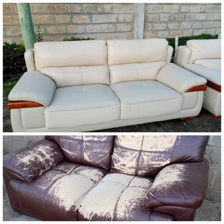 Refurbished Sofa Set in Nairobi, Kenya